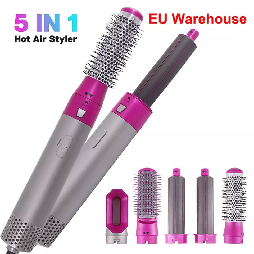💨 Zeynab™ Air Styler 5 en 1 – Séchage, Lissage & Brillance en Un Seul Geste