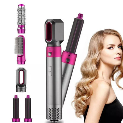 💨 Zeynab™ Air Styler 5 en 1 – Séchage, Lissage & Brillance en Un Seul Geste
